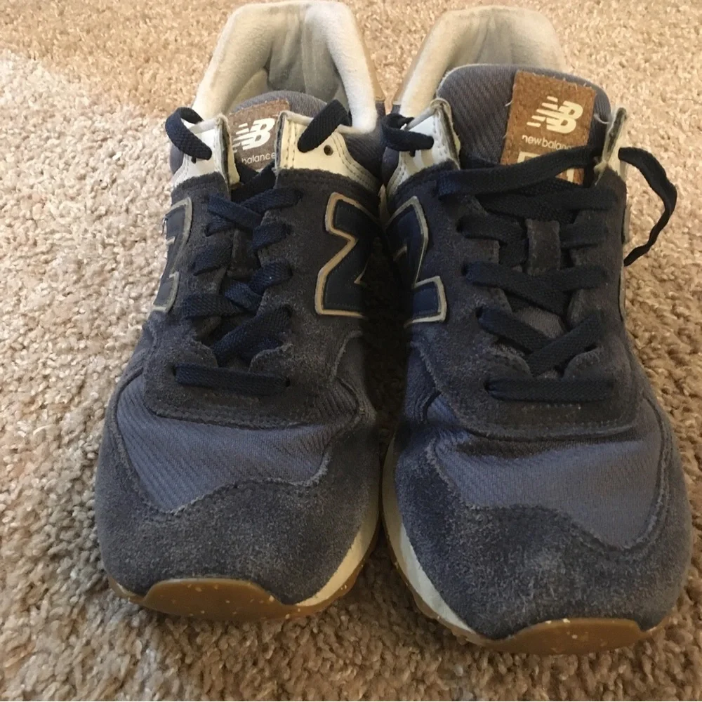 New Balance Blue Sneakers Men 8.5 - Picture 2 of 8